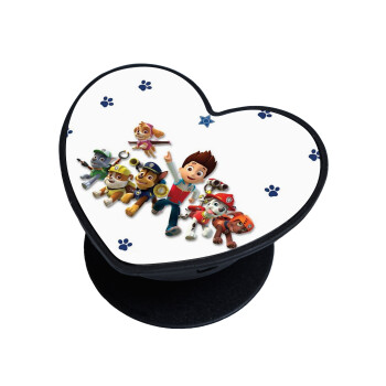 paw patrol, Phone Holders Stand  καρδιά Μαύρο Βάση Στήριξης Κινητού στο Χέρι