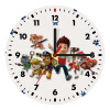 Wooden wall clock (20cm)