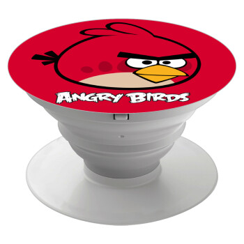 Angry birds Terence, Phone Holders Stand  White Hand-held Mobile Phone Holder