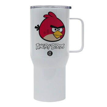 Angry birds Terence, Tumbler με καπάκι, διπλού τοιχώματος (θερμό) 750L