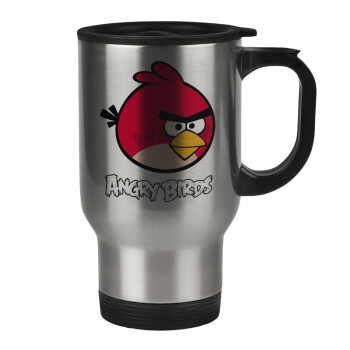 Angry birds Terence, Stainless steel travel mug with lid, double wall 450ml