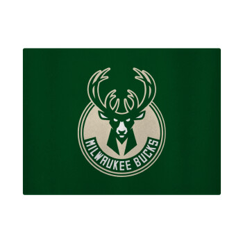 Milwaukee bucks, Επιφάνεια κοπής γυάλινη (38x28cm)