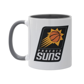 Phoenix Suns, Mug colored grey, ceramic, 330ml