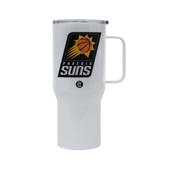 Phoenix Suns, Mega Stainless steel Tumbler with lid, double wall 750L