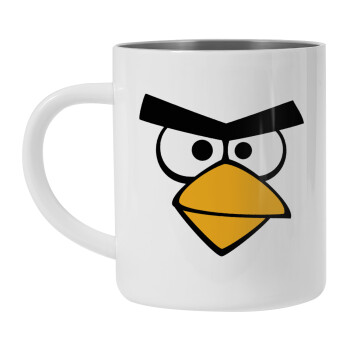 Angry birds eyes, Mug Stainless steel double wall 300ml