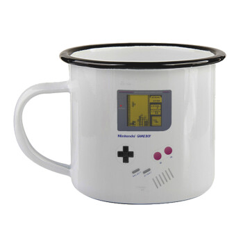 Gameboy, Κούπα εμαγιέ με μαύρο χείλος 360ml