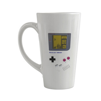 Gameboy, Κούπα κωνική Latte Μεγάλη, κεραμική, 450ml