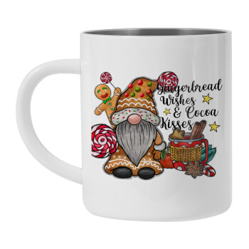 Gingerbread Wishes, Mug Stainless steel double wall 450ml