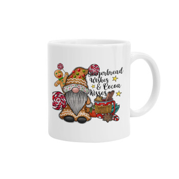 Gingerbread Wishes, Ceramic coffee mug, 330ml (1pcs)