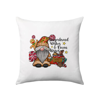 Gingerbread Wishes, Sofa cushion 40x40cm includes filling