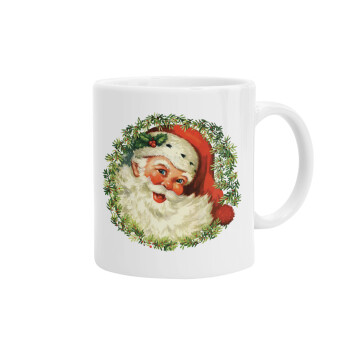 Santa Claus, Ceramic coffee mug, 330ml (1pcs)