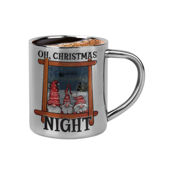 Oh Christmas Night, Double-wall metal cup for espresso (220ml)