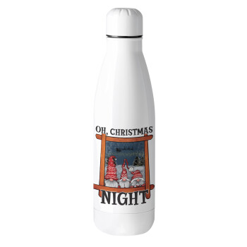 Oh Christmas Night, Μεταλλικό παγούρι θερμός (Stainless steel), 500ml