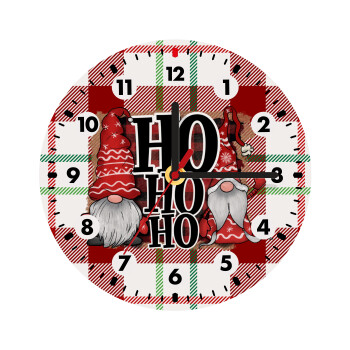 Ho ho ho, Ρολόι τοίχου ξύλινο (20cm)