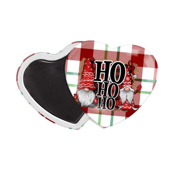Ho ho ho, Μαγνητάκι καρδιά (57x52mm)