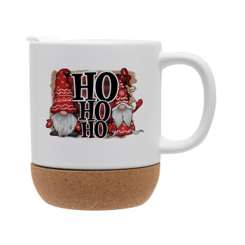 Ho ho ho, Ceramic coffee mug Cork (MAT), 330ml (1pcs)