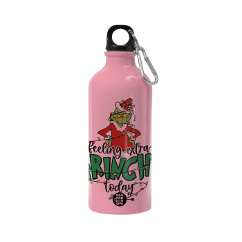 Grinch Feeling Extra Grinchy Today, Water bottle 600ml