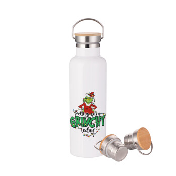 The Grinch, Feeling Extra Grinchy Today Stainless Steel Water Bottle