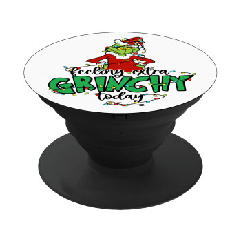 Grinch Feeling Extra Grinchy Today, Phone Holders Stand  Black Hand-held Mobile Phone Holder