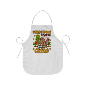 Christmas Cookie Baking Crew, Chef Apron Short Full Length Adult (63x75cm)