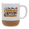 Ceramic coffee mug Cork (MAT), 330ml (1pcs)