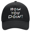 Adult Ultimate Hat BLACK, (100% COTTON DRILL, ADULT, UNISEX, ONE SIZE)