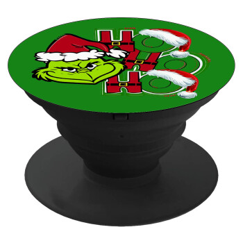 Grinch ho ho ho, Phone Holders Stand  Black Hand-held Mobile Phone Holder