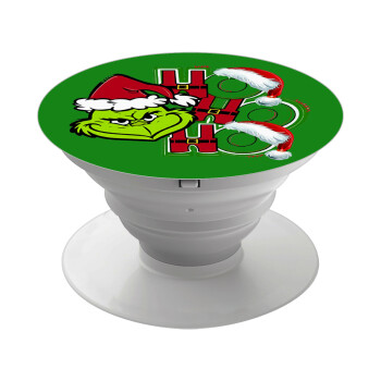 Grinch ho ho ho, Phone Holders Stand  White Hand-held Mobile Phone Holder