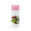 Pink stainless steel thermal flask, 320ml