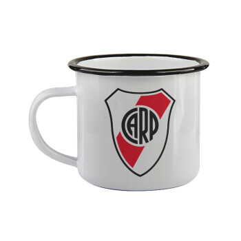 River Plate, Κούπα εμαγιέ με μαύρο χείλος 360ml