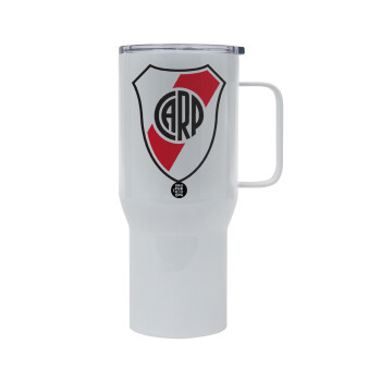 River Plate, Mega Stainless steel Tumbler with lid, double wall 750L