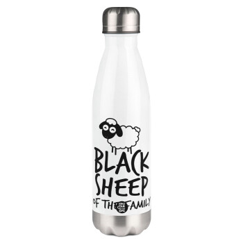 Black Sheep of the Family, Metal mug thermos White (Stainless steel), double wall, 500ml
