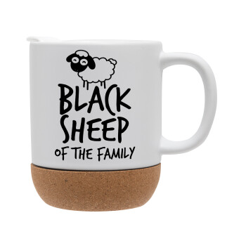 Black Sheep of the Family, Ceramic coffee mug Cork (MAT), 330ml (1pcs)