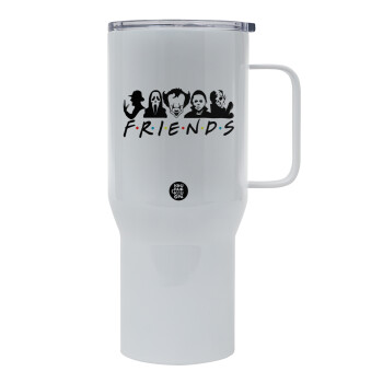 Halloween Friends, Mega Stainless steel Tumbler with lid, double wall 750L