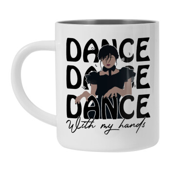 Wednesday dance dance dance, Mug Stainless steel double wall 450ml