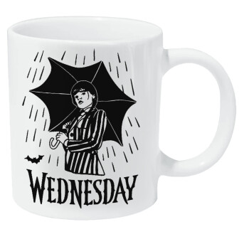 Wednesday Addams, Κούπα Giga, κεραμική, 590ml