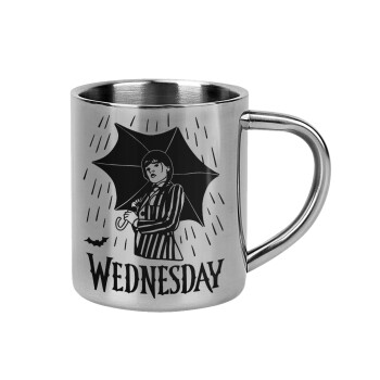 Wednesday Addams, Mug Stainless steel double wall 300ml