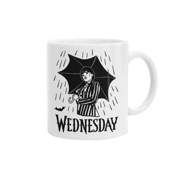 Wednesday Addams, Ceramic coffee mug, 330ml (1pcs)