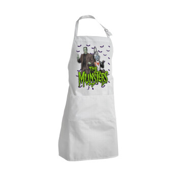 The munsters, Adult Chef Apron (with sliders and 2 pockets)