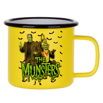 The munsters, Metallic enamel MATT Yellow cup 360ml