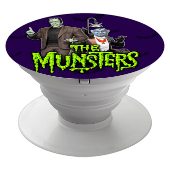 The munsters, Phone Holders Stand  White Hand-held Mobile Phone Holder