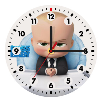 The boss baby, Wooden wall clock (20cm)