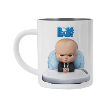 The boss baby, Mug Stainless steel double wall 300ml