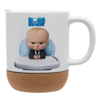 The boss baby, Ceramic coffee mug Cork (MAT), 330ml (1pcs)