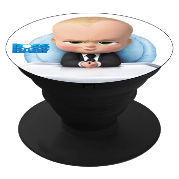 The boss baby, Phone Holders Stand  Black Hand-held Mobile Phone Holder