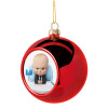 Christmas tree ball Red 8cm