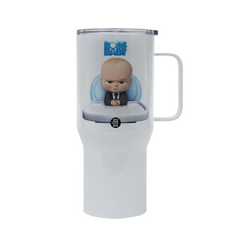 The boss baby, Tumbler με καπάκι, διπλού τοιχώματος (θερμό) 750L