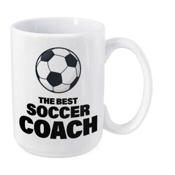 The best soccer Coach, Κούπα Mega, κεραμική, 450ml