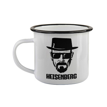 Heisenberg breaking bad, Κούπα εμαγιέ με μαύρο χείλος 360ml