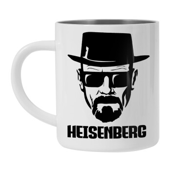 Heisenberg breaking bad, Mug Stainless steel double wall 300ml